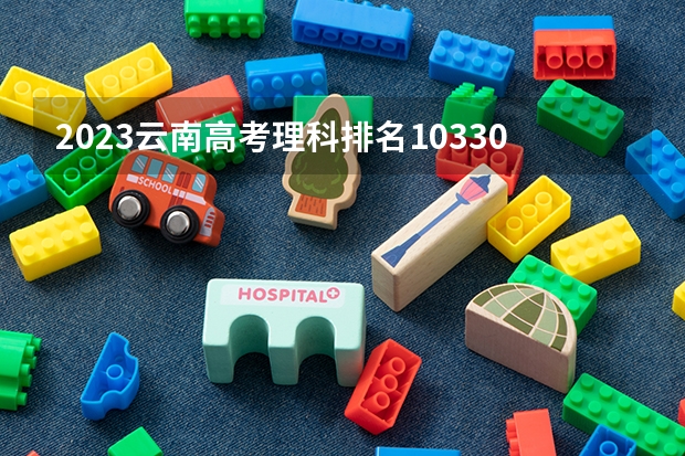 2023云南高考理科排名103309的考生报什么大学 往年录取分数线一览