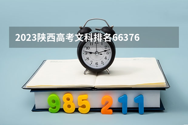 2023陕西高考文科排名66376的考生报什么大学 往年录取分数线一览