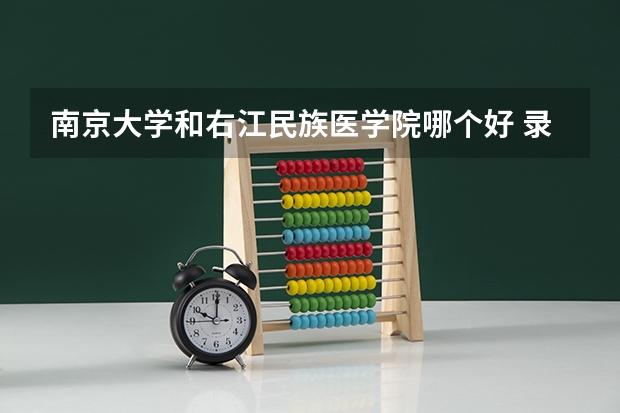 南京大学和右江民族医学院哪个好 录取分数线对比一览