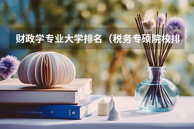 财政学专业大学排名（税务专硕院校排名）